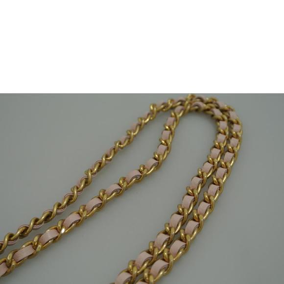 Chanel Bag Matelasse Chain V Pink Stitch Wallet - Picture 4 of 7